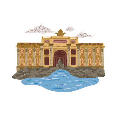 The Trevi Fountain